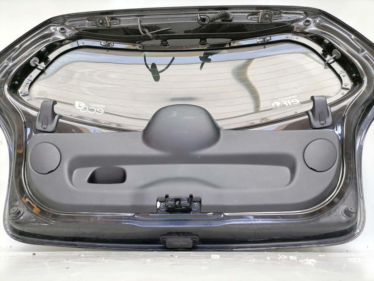 Renault Twingo 2 originla Stoßstange Stossfänger hinten NV676 schwarz Facelift Bj.2014